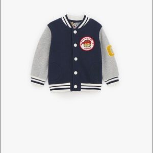 Zara Garfield Baseball Jacket